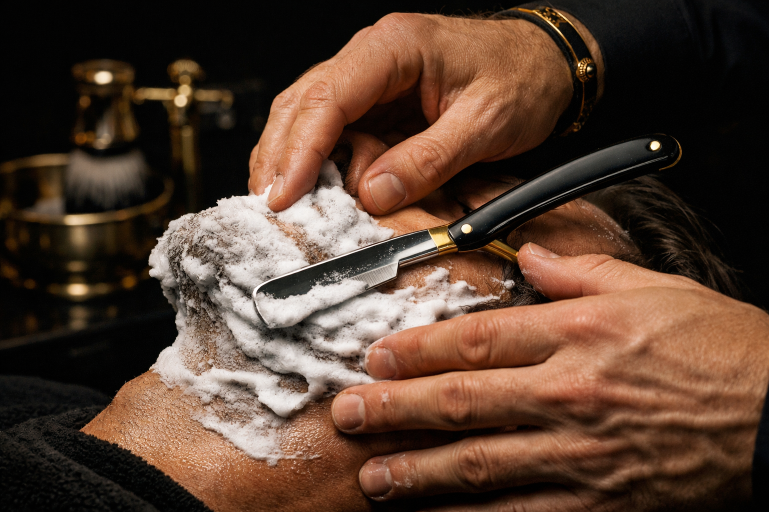 Karakedi Barber profesyonel geleneksel ustura tıraşı hizmeti